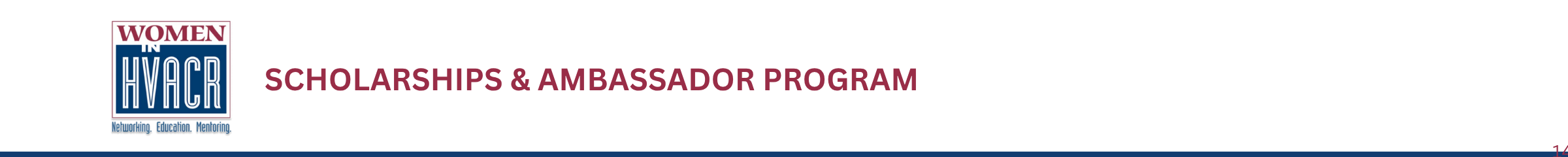 WHVACR Ambassador Program  logo